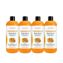 (4pcs) Persimmon Body Wash for Old People Smell Persimmon Soap Body Odor Wash Body