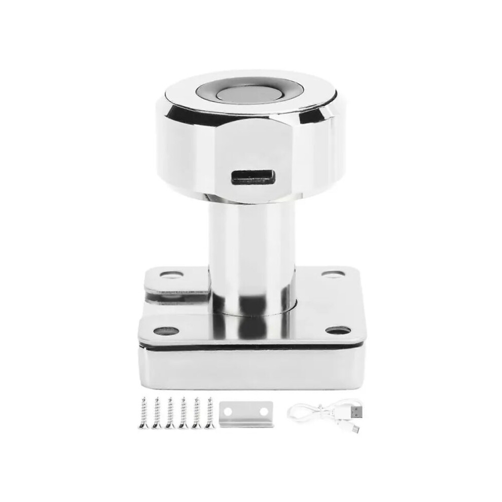 Smart Fingerprint Door Lock Keyless Entry Rechargeable Usb 8459749303552