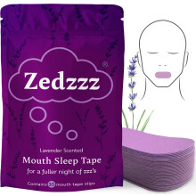 Zedzzz Lavender Scented Mouth Tape for Sleeping (35 Strips) – Anti