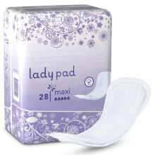 28 x Incontinence Pads Women with Adhesive Strip | Pads for Women | Bladder Weakness Pads Women | Super Absorbent & Soft and Discreet | Sanitary Pads