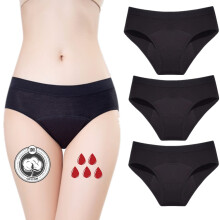 ZVZK Period Pants Heavy Flow 30ML Absorbent Women Leak Proof Panty