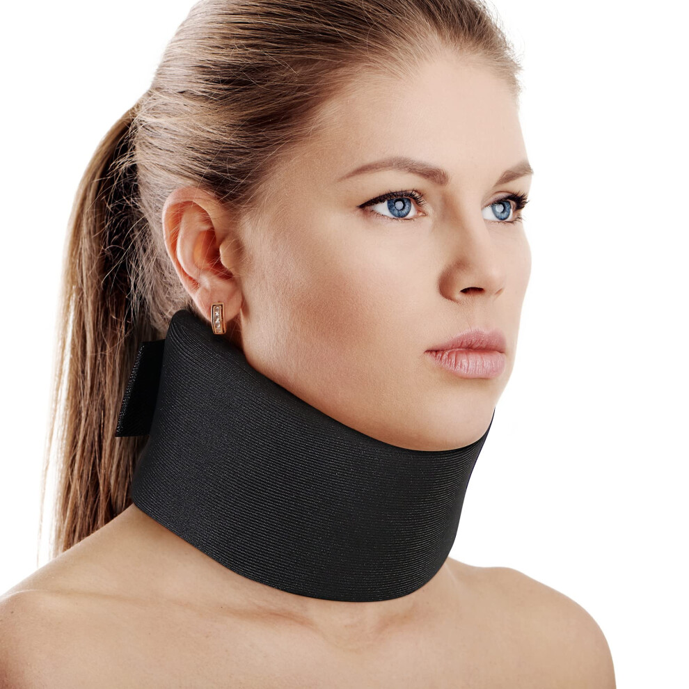 Cozyhealth Soft Foam Neck Brace Universal Cervical Collar, Neck Support Brace For Sleeping - Relieves Neck Pain And Spine Pressure, Neck Collar After