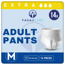 56 x Incontinence Pants Women and Men, Men and Women Diapers, Diapers for Adults, Breathable and Anti Leakage, Adult Nappies, 4 Packs of 14