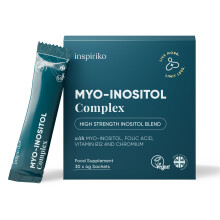 Inspiriko 5-in-1 Myo-Inositol Powder 4000mg with Folate, Chromium,