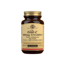 Solgar Ester-C 1000 mg Vitamin C Capsules - Pack of 90 - Gentle, Non-Acidic Vita