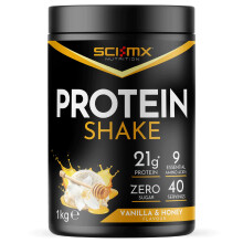 SCI-MX Protein Shake • Vanilla + Honey Flavour • 1kg • Vegan • Zero Sugar
