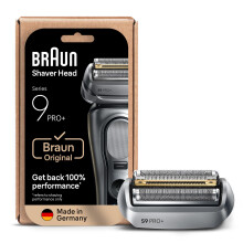 Braun Original Series 9 PRO+ Electric Shaver Replacement Head, 96M - Get Back 100% Performance, Compatible with Series 9 Shavers, Made in Germany