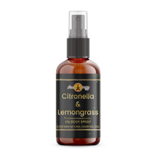 Citronella & Lemongrass Oil Body Spray – 10ml - Natural essential oils, skin care friendly