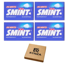 Smint XXL Sugar Free Mints 4 Pack Bundle (36 Mints per Pack) |