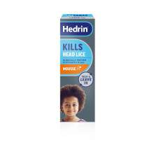 Hedrin Treat and Go Leave-In Mousse, Fast, No Fuss Lice and Nit