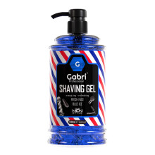 Gabri Shaving Gel 1000ml, Transparent, No Foam, Ultra Sensitive Shaving Gel for
