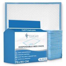 60 x Incontinence Bed Pads | Bed Protectors For Incontinence | Large Size 75x90cm | Maternity Bed Pads | Bed Mats Disposable | Incontinence Bed Sheet