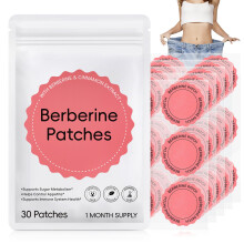 Berberine Patches, Berberine Support Patches with Berberines & Cinnamon Extract,