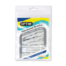 Stoddard OPTIM Interdental Brushes Pack of 25 White 0.35 mm Size 00
