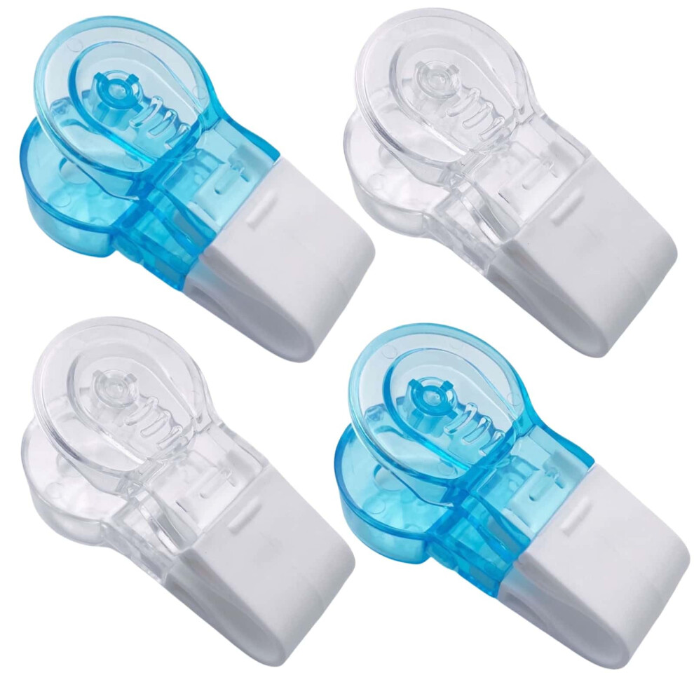 Lapangzi 4-Pack Portable Pill Popper For Blister Packs ,Pill Remover & Compact Pill Pusher Easy Tablet Assistance Tool & Travel Elderly Pill Dispenser Stora