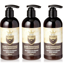 By My Beard Conditioner & Face Moisturiser 300ml, Pack Of 3, Get an all-over bea