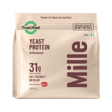 Mille Vegan Protein Powder | 31g Protein | Unflavoured | Made with Fermented Yea