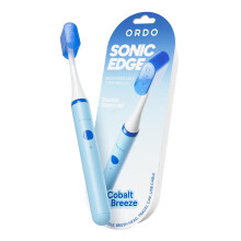 ORDO Sonic Edge Rechargeable Electric Toothbrush for Adults, Compact Sonic Toothbrush with USB-C, 6+ Weeks Battery, Travel Cap, 1 Brush Head & Cable
