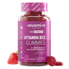 Vitamin B12 Gummies - 1000 mcg High Strength B12 Gummies - Enriched with Vitamin