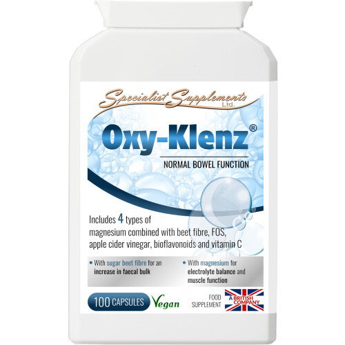 Specialist Supplements Oxy-Klenz Healthy Bowel Function 100 Capsules