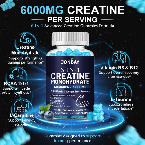 Creatine Gummies 6000mg, Creatine Monohydrate Powder, Tablets & Capsules Alterna 2