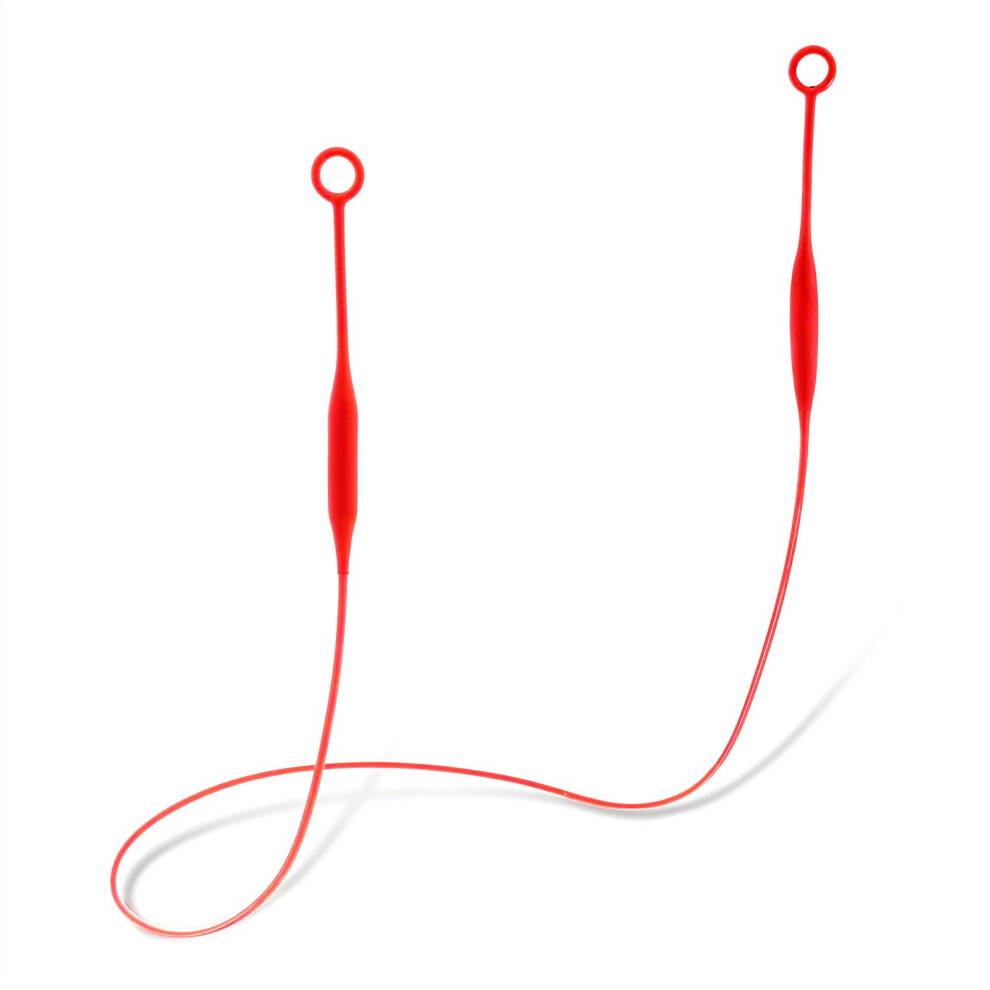 Ptwola 1 Pcs Earplug Lanyard Magnetic Tug-Resistant Safety Earplugs Cord Silicone Removable Ear Plugs Link Cord Flexible Headphones Anti-Lost Sports