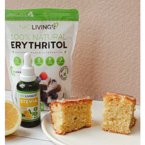 NKD Living Pure Stevia Liquid Drops 50ml (Lemon) 2