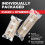Premium Compression Bandage - 4pk (2x7.5 cm, 2x10 cm) with 12 Extra 2