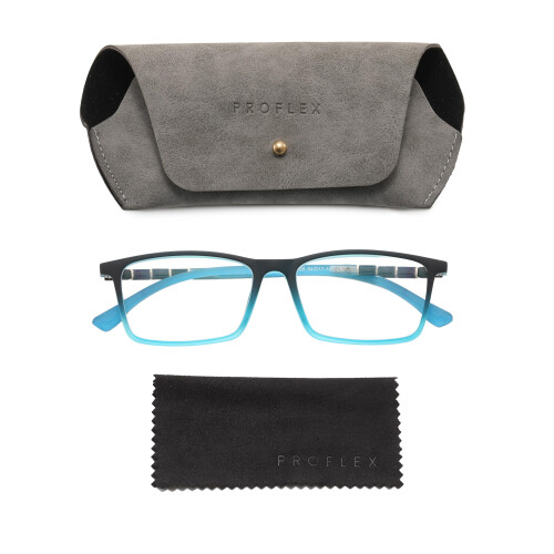 PROFLEX Infinity Reading Glasses – Virtually Unbreakable, Ultra-Flexible, Blue Light Blocking, Designed for Life 2