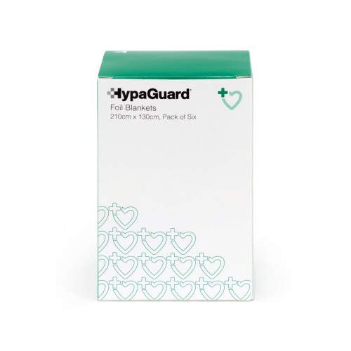 Safety First Aid Group HypaGuard Foil Survival Blanket (Pack of 1