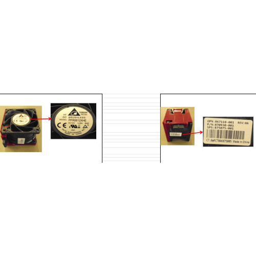 Hewlett Packard Enterprise Standard fan module