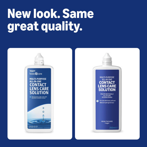 Healthcare by Amazon All-in-One Contact Lens Solution 2 x 250 ml 1