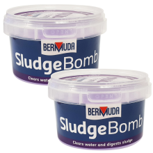 Bermuda Sludge Bomb Treats Up To 20,000 Litres x2 - Clears Water And Digests Sludge