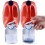 [2 Pack] Wasmiddel Dispenser Cup Houder & Nozzle Force-Besparende Schakelaar, Zeep Dispenser, Druppelvanger 1