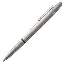 Bolígrafo Fisher Space Pen Bullet en Chrome Cepillado, Tinta Negra, Clip de Bolso, Caja de Regalo