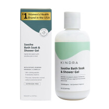 Kindra Soothe Soak - Hydraterende Vulva Feminine Wash - pH Balancerende Intieme Reiniger voor Gevoelige Huid