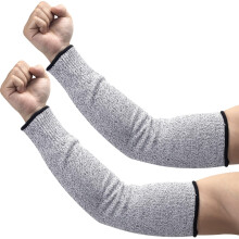 ANCIRS Manches Résistantes aux Coupures de 41 cm pour Protection des Bras