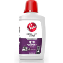 Hoover Pet Portable Spot Cleaner Solution, 32 oz., Tropical Breeze Scent, Upholstery and Carpet Shampoo Solution, Eliminates Pet Messes and Odors, Des