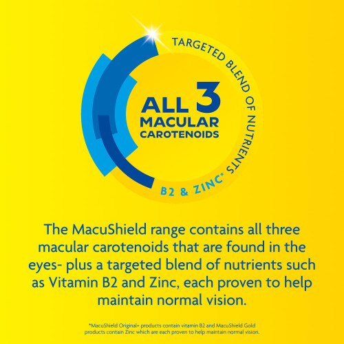 Macushield MacuShield Original Plus Chewable – 30 Day Pack, Eye Health 1