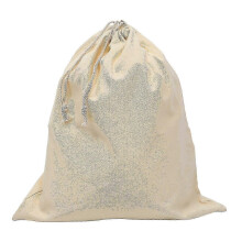 Sac à linge sale avec cordon de serrage - Grand sac de rangement en toile pour le linge des hôtels