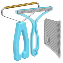 Removedor de Pelusa 3-Pack, Afeitadora Pro de Pelusa, Rastrillo para Alfombra, Cepillo para Pelos de Mascotas
