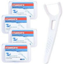 Tandenstokjes, FAMILIFE Ongewasemde Tandenstokjes Ongeparfumeerd Fluoride Vrij Achterste Tanden
