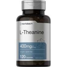 Horbach L-Theanin | 400mg | 120 Kapseln | Nicht-GVO & Glutenfrei