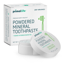 Primal Life Organics - Dirty Mouth Tandpoeder, Tandreinigingspoeder, Essentiële Oliën met Natuurlijke Kleien