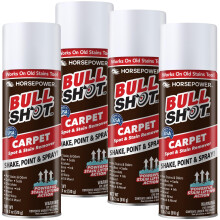 Rimuovi Macchie Bull Shot per Tappeti, AS-SEEN-ON-TV, Made in USA, Punta & Spruzza, Schiuma Rimuovi Macchie