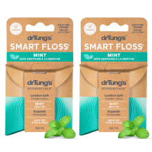drTung's Smart Floss Mint voor Tanden - Natuurlijke Uitbreidbare Tandflos, Zacht voor Tand & Tandvlees