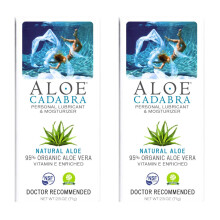 Aloe Cadabra Natuurlijke Waterbasis Persoonlijke Glijmiddel en Vaginale Hydrator, Biologische Aloe Lube