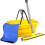 Set combinato Squeegee per auto e secchio pieghevole, 2 in 1 con manico lungo 1