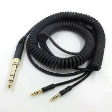 Audio Cable For Hifiman HE1000se HE6se AH-D7100 D9200 D600 Spring Coiled Cable For HIFIMAN Sundara/Ananda/HE1000se headphones