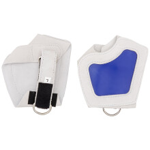 Gants sans doigts en suède pour fauteuil roulant Sammons Preston, avec matière antidérapante, réglables